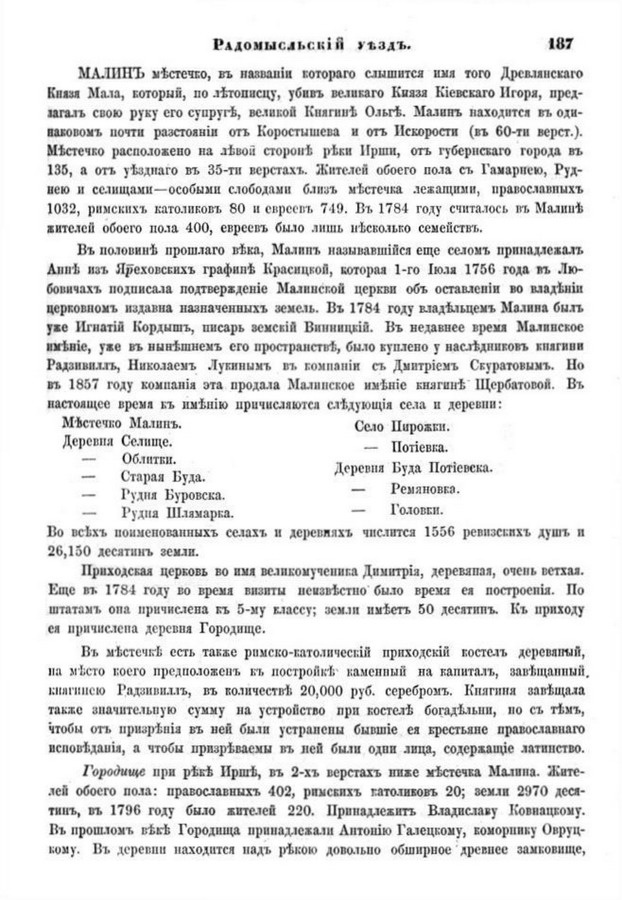 Друкована сторінка 187: повний скан НБУВ